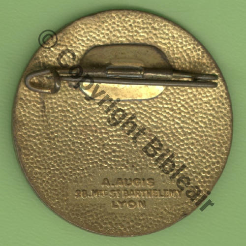 4554.EMAA ELA.41 DIJON  A.AUGIS ST.BARTH LYON 3Lignes Bol fenetre allonge Dos Grenu 35mm Src.Y.GENTY 114Eur(x2) 